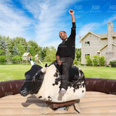 NG-SG063 Commercial adults games mechanical rodeo bull riding machine controls inflatable mechanical bull ride for sale